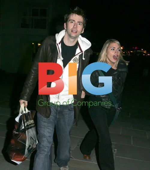 Billie Piper and David Tennant Turn on Cardiff Lights