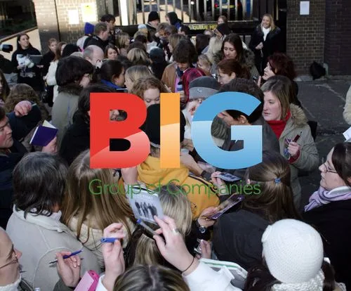 Take That Meet Fans Outside GMTV