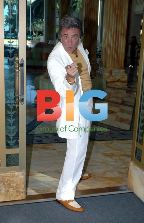 David Dickson Arrives for 'I'm a Celebrity'