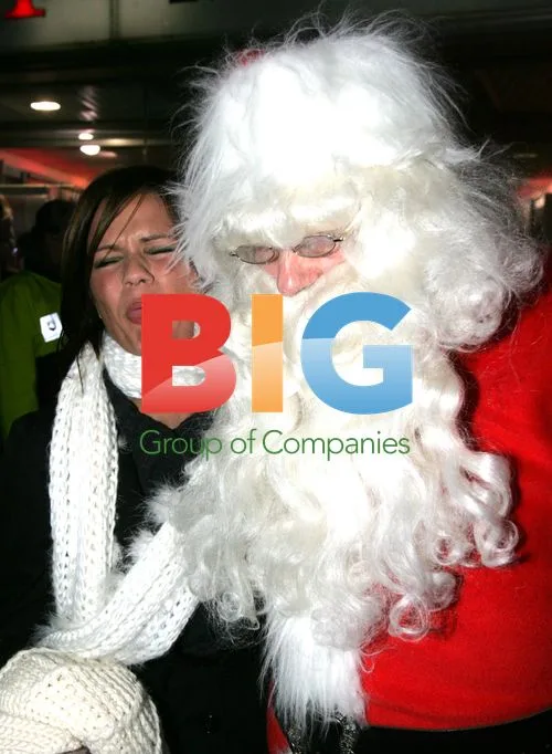 Kerry Katona Switches on Christmas Lights