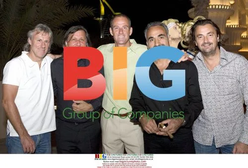 Tennis Legends at 'Legends Rock Dubai' Event