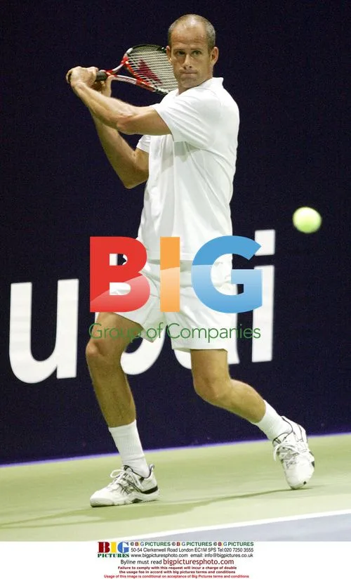 Tennis Legend Guy Forget at Legends Rock Dubai