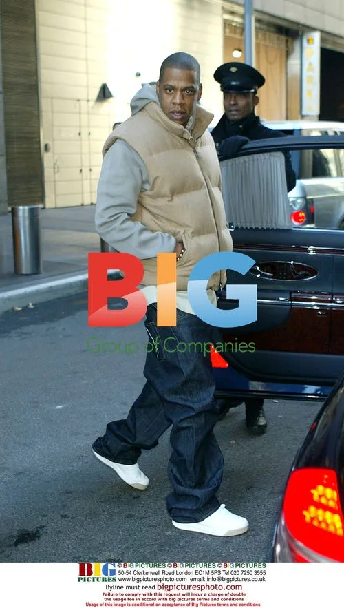 Jay Z Leaving Hotel in NYC