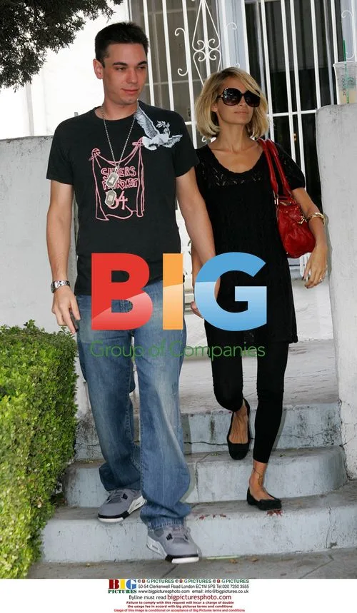 Nicole Richie and DJ AM in West Hollywood