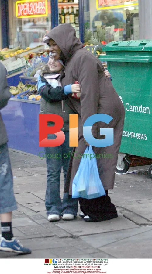 X-Factor Star Brenda Edwards Out Shopping