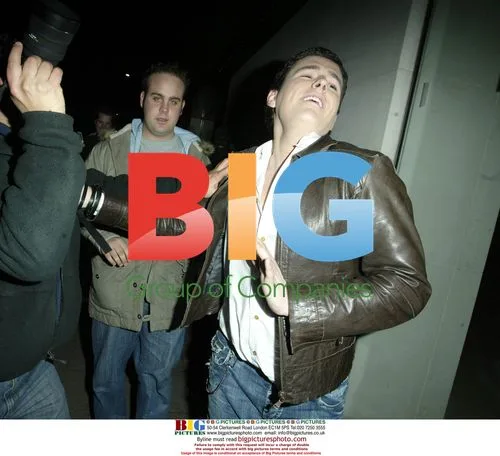 Craig Coates and Friend in Playful Fight