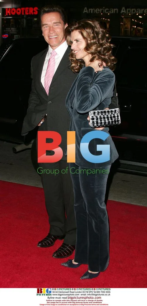 Arnold Schwarzenegger & Maria Shriver at 'The Kid and I' Premiere
