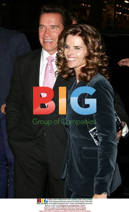 Arnold Schwarzenegger and Maria Shriver at 'The Kid and I' Premiere