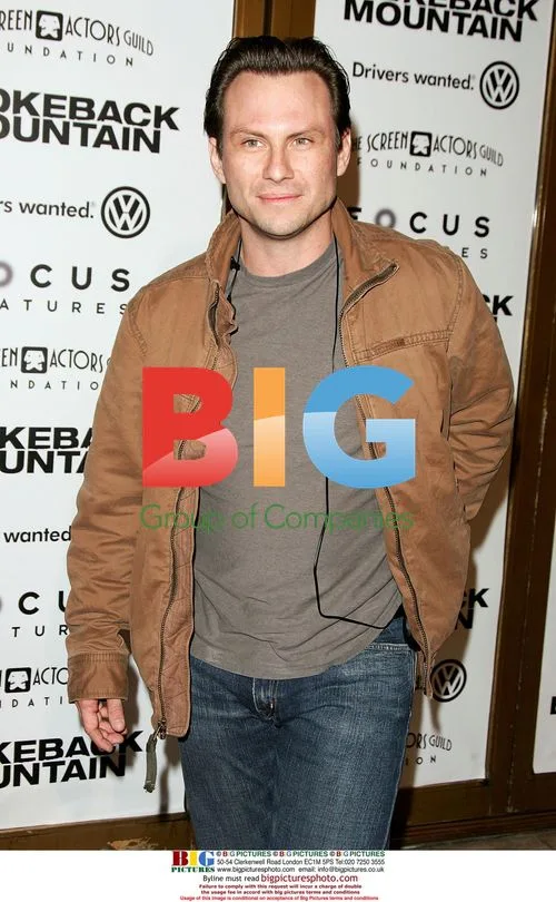 Christian Slater at 'Brokeback Mountain' Premiere