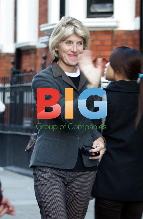 Selina Scott Spotted in West London