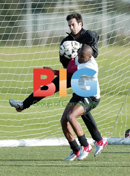 Darren Campbell in Training for Sky's 'The Match'