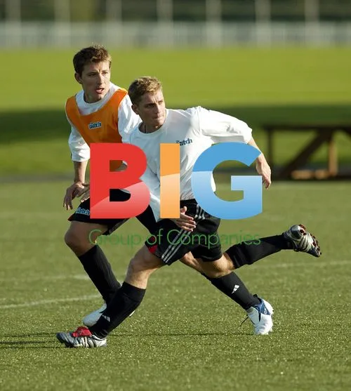 Celebrities Train for 'The Match' on Sky One
