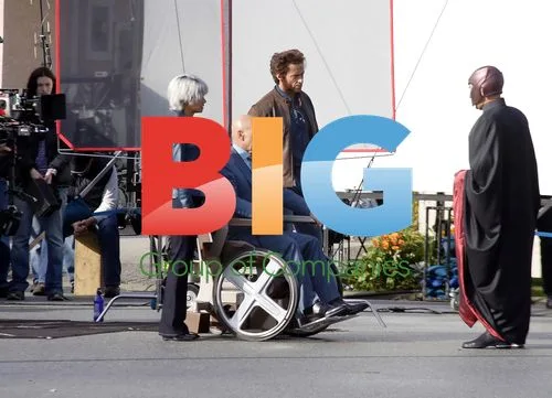 X-Men 3 Cast on Set