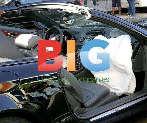 Lindsay Lohan Car Crash in Beverly Hills