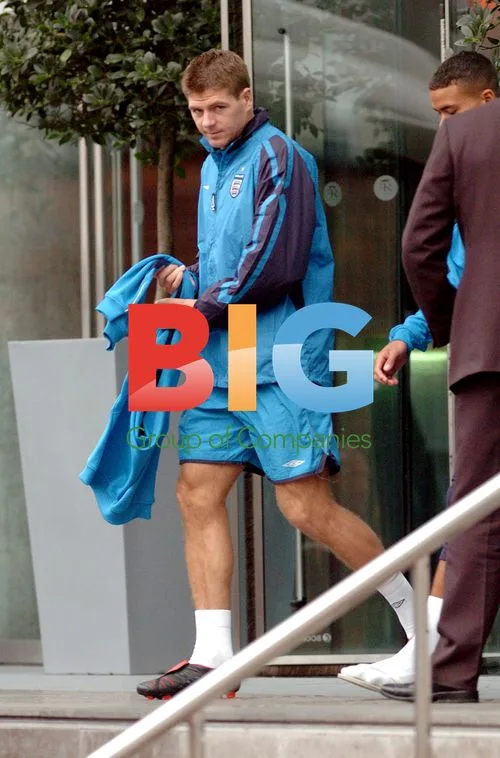 England squad leaving hotel for training
