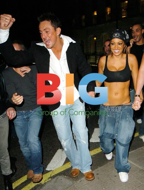 Jodie Marsh with Dave Morgan and Ricardo at Embassy Club