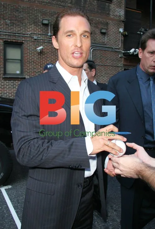 Matthew McConaughey Leaves Ed Sullivan Theater