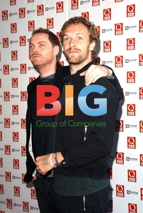 Chris Martin at Q Awards 2005