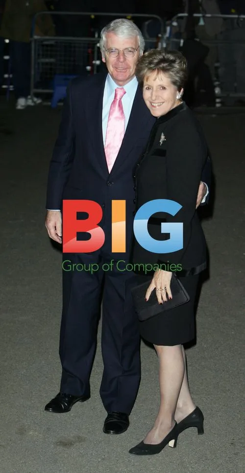 John Major and Norma Thatcher at Thatcher's 80th Birthday