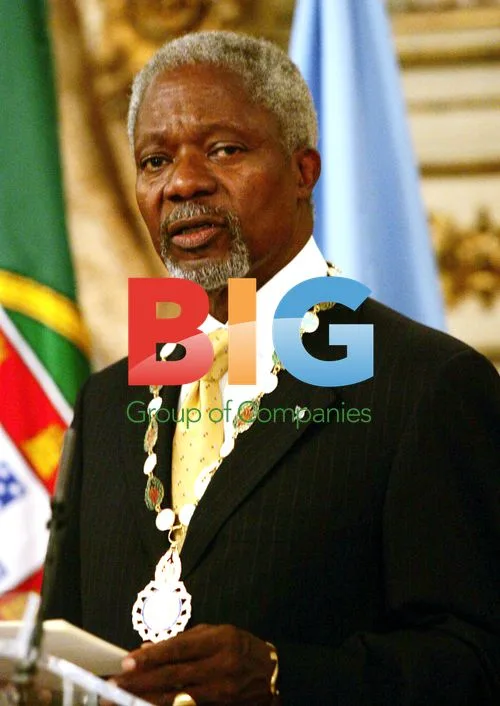 Kofi Annan Awarded by Portuguese President