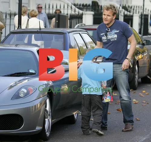 Gordon Ramsay Loads Ferrari After Shopping