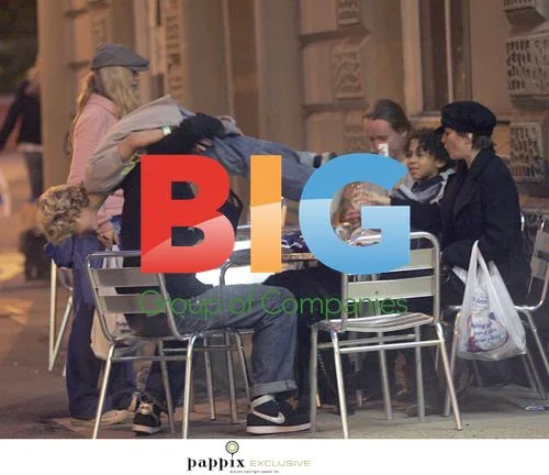 Sadie Frost and Family Lunch