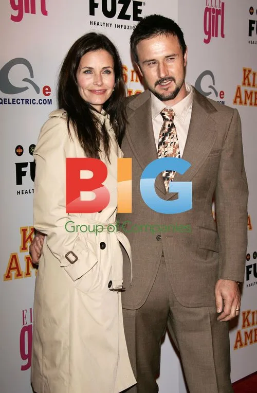 Courteney Cox-Arquette and David Arquette at 'Kids In America' Premiere