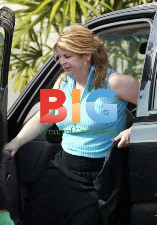 Kirstie Alley Caught Eating Fries