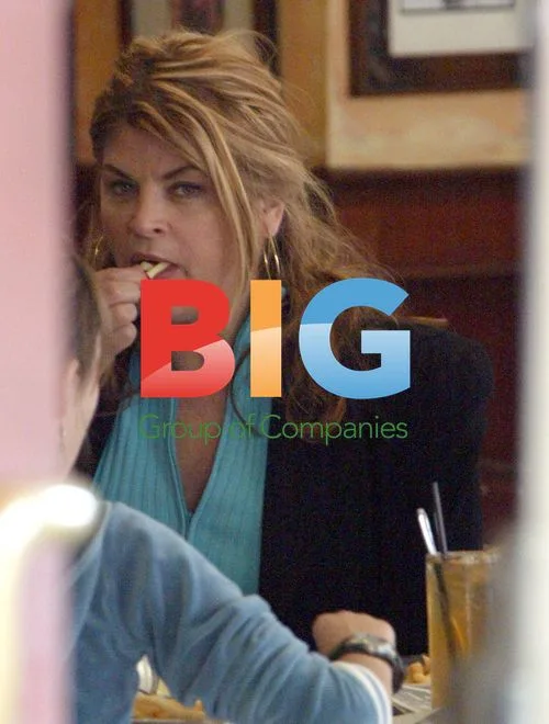 Kirstie Alley Caught Eating French Fries