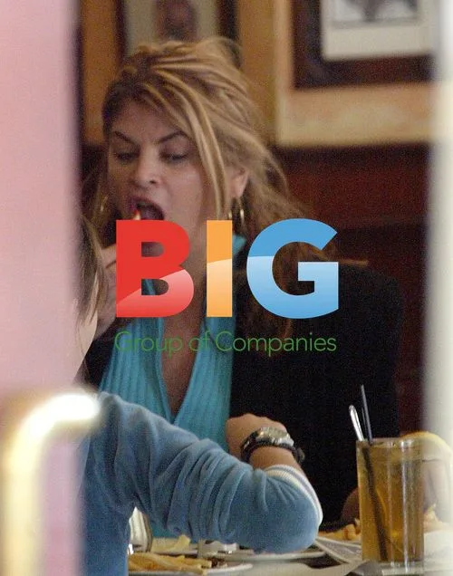 Kirstie Alley Caught Eating Fries