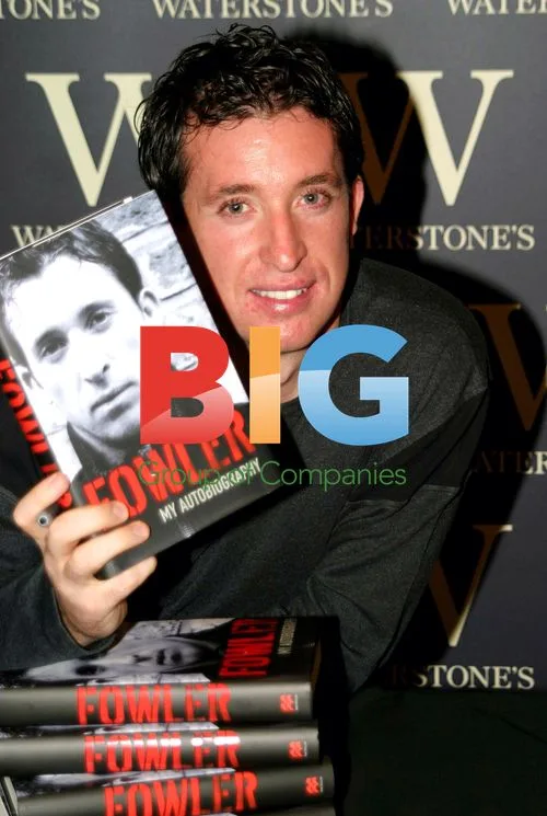 Robbie Fowler at Book Signing