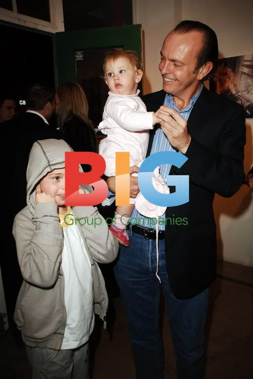 Journalist Quentin Wilson at photo exhibition