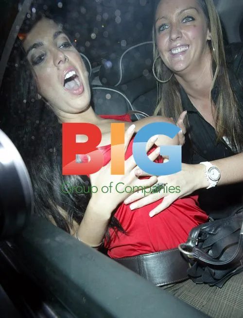 Glamour Model Coralie Flashes Breasts at Movida Club