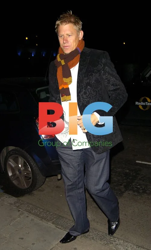 Footballer Peter Schmeichel at Ant & Dec Birthday Party