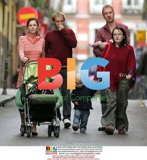 Anna Friel and David Thewlis' Family Outing in Madrid