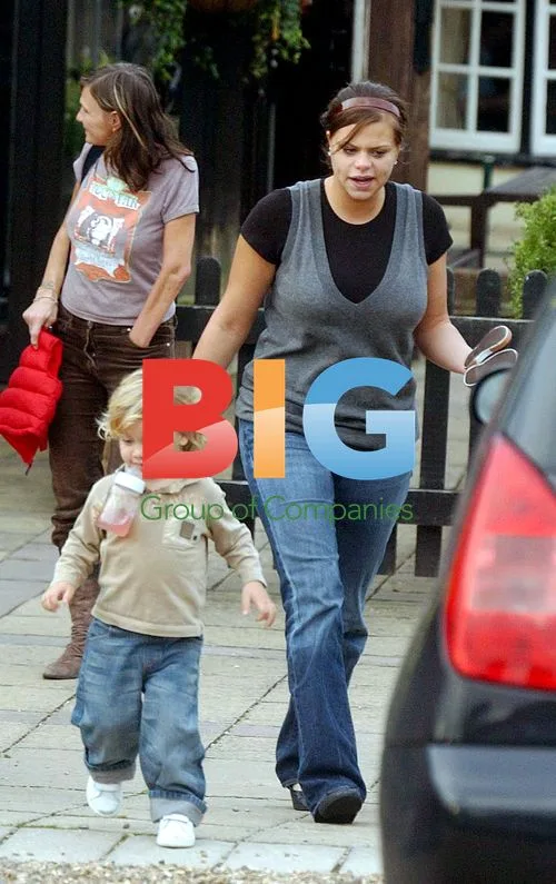 Jade Goody and Jeff Brazier Lunch Together