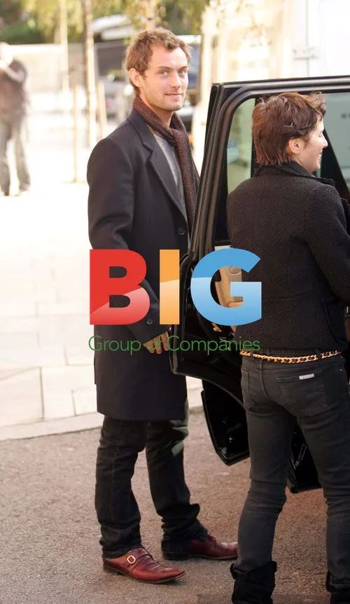Jude Law and Sadie Frost with kids