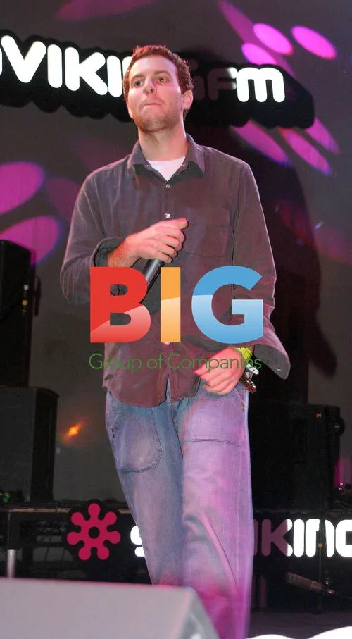Singer James of Pop Band Friday Hill