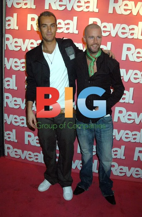 Calum Best and Adee at 'Reveal' magazine party
