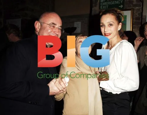 Kristin Scott Thomas and Bob Hoskins at 'As You Desire Me' Party