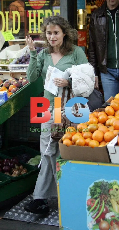 Sadie Frost, Davinia Murphy, and Helena Bonham Carter in London