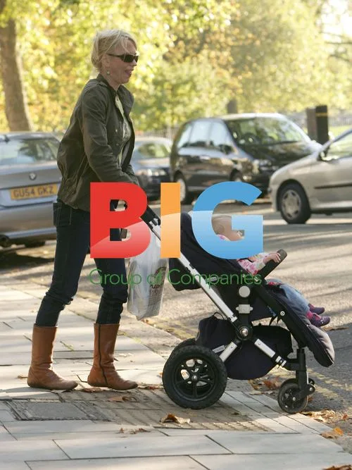Sara Cox and Daughter Lola in London Park