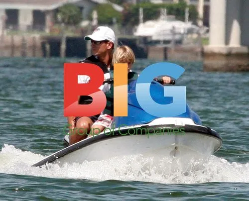 Julio Iglesias' son on jetski in Miami
