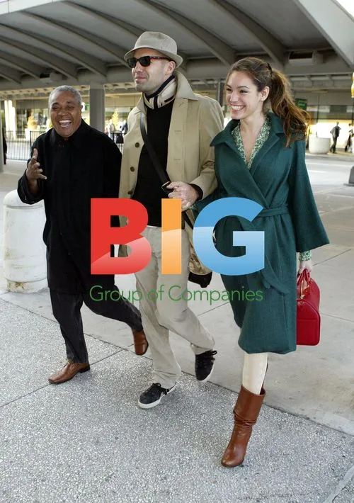 Billy Zane and Kelly Brook at Airport