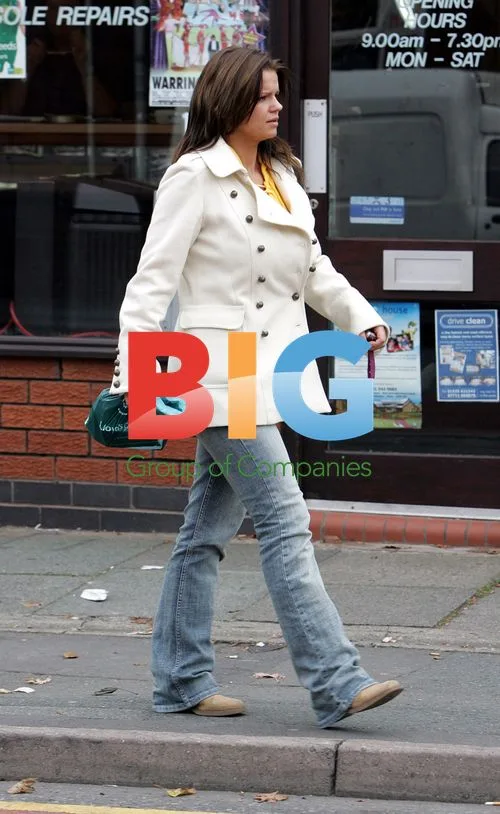 Kerry Katona Seen Out in Warrington