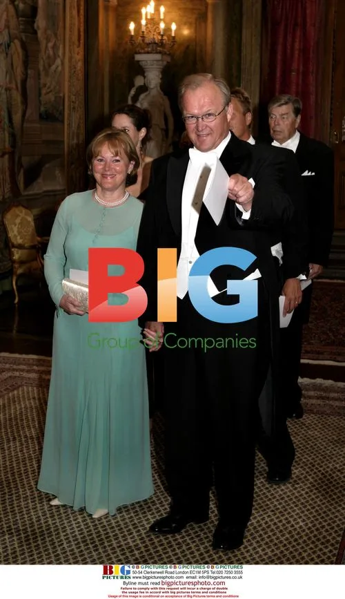 Swedish PM Goran Persson at Norwegian Royal Gala