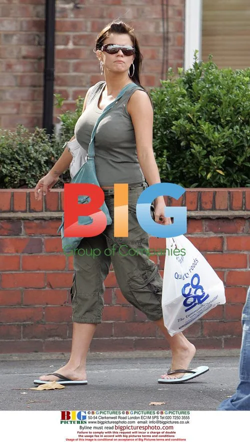 Kerry Katona Heads Out in Warrington