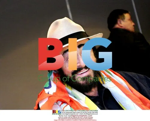 Luciano Pavarotti Assisted to Limo