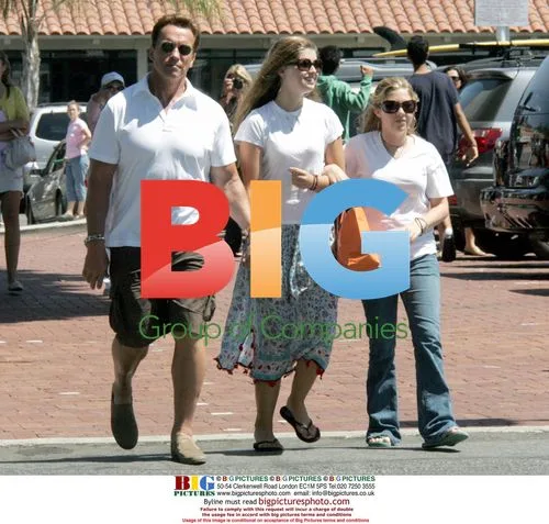 Arnold Schwarzenegger with Family