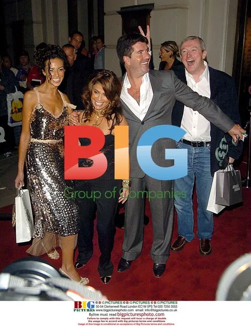 X-Factor judges at GQ Awards after party